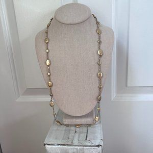 Lia Sophia Gold-Tone Long Link Necklace